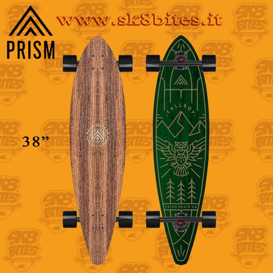 Prism Tallboy 38" Tavola Completa Longboard Cruising Carving