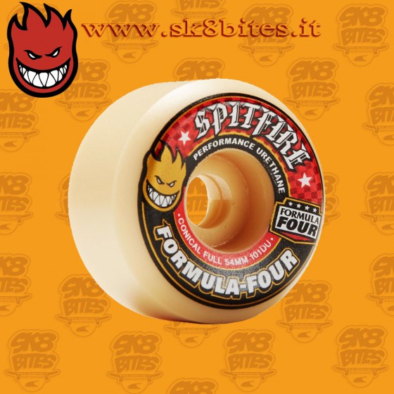 Spitfire Formula Four Conical Full 101a 53mm Ruote Skateboard Street Pool