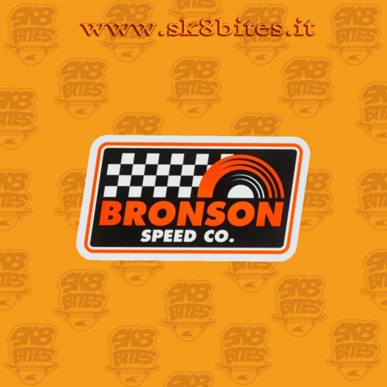 Bronson Speed Co. Victory Lap Skateboard Sticker