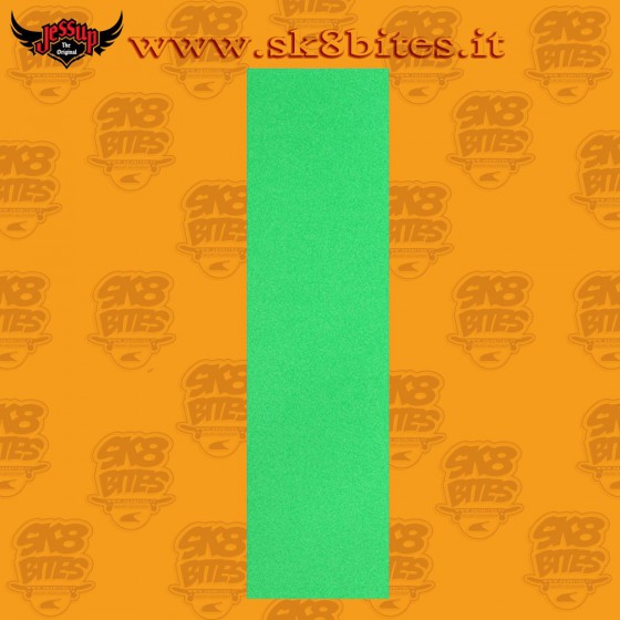 Jessup Griptape Neon Green 9"x33" Foglio Adesivo Skateboard Street Pool