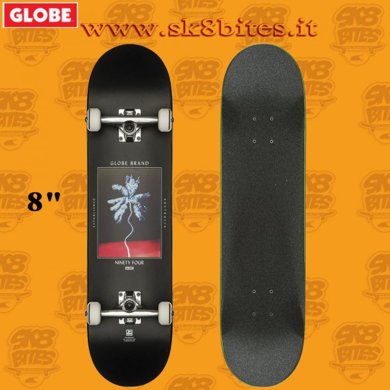 Globe G1 Palm Off Black 8″ Tavola Completa Skateboard Street Pool