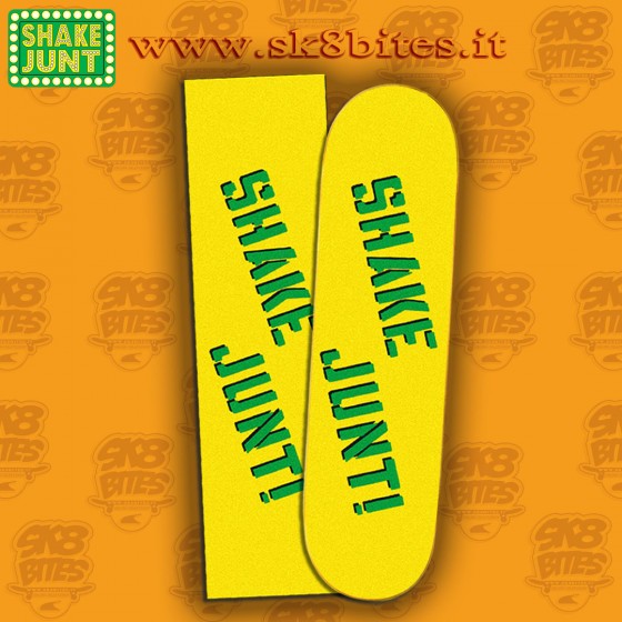 Shake Junt OG Spray Griptape Yellow Green Foglio Adesivo Skateboard Street Pool