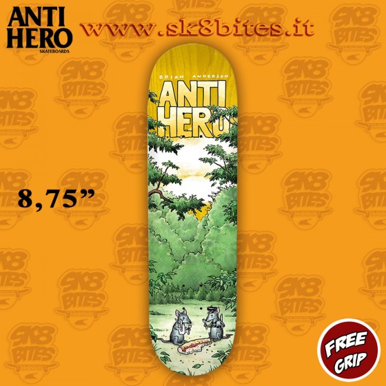 Anti Hero Anderson Landscapes 8,75" Street Skateboard Pool Deck