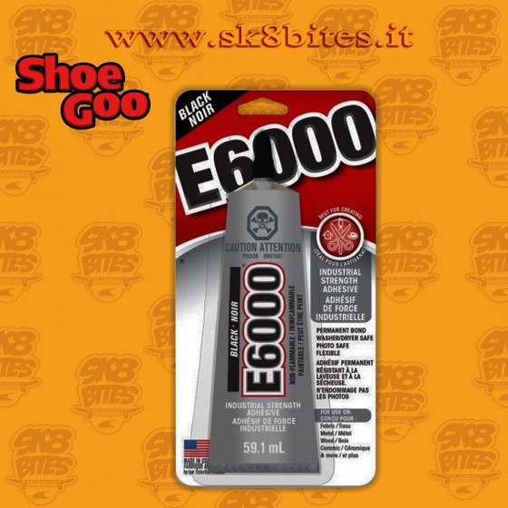 E6000 Craft Glue 59,1ml Black Colla Riparazione Scarpe Longboard Street Skate
