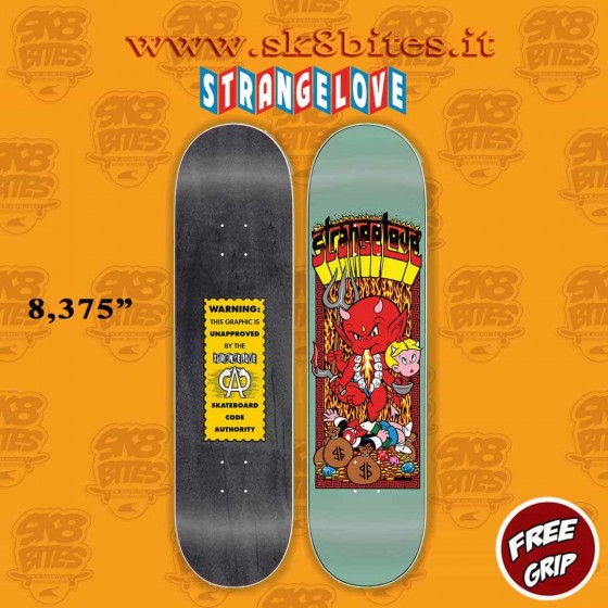 StrangeLove Lil' Kali 8,375" Street Skateboard Pool Deck