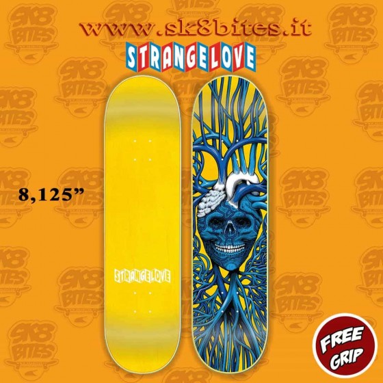 StrangeLove Code Yellow 8,125" Street Skateboard Pool Deck