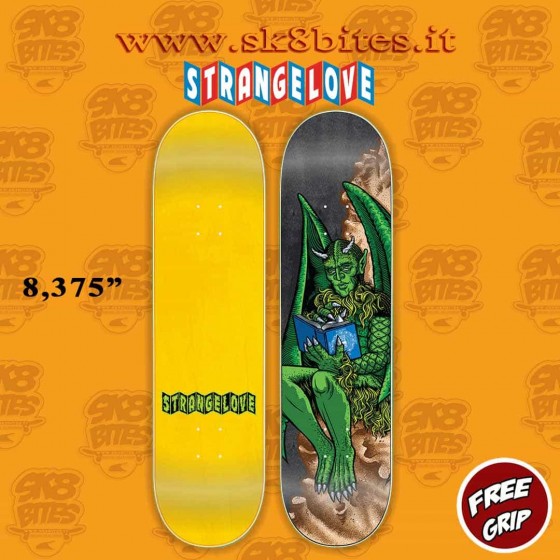StrangeLove Gargoyle 8,375" Street Skateboard Pool Deck