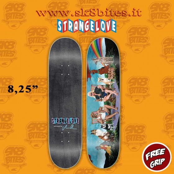StrangeLove Chris Reed / Where My Dogs At 8,25" Street Skateboard Deck