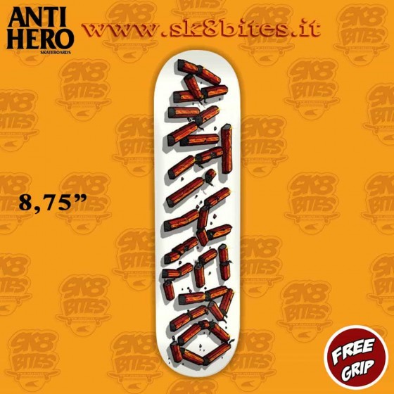 Anti Hero Curb Crusher 8,75" Skate Street Pool Deck