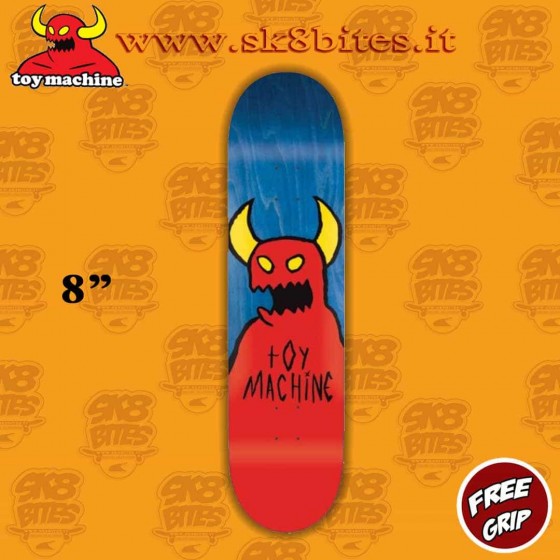 Toy Machine Sketchy Monster 8" Street Skateboard Pool Deck