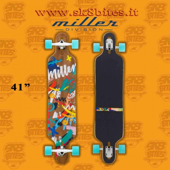 Miller Touch 41" Complete Longboard Cruising Carving Deck