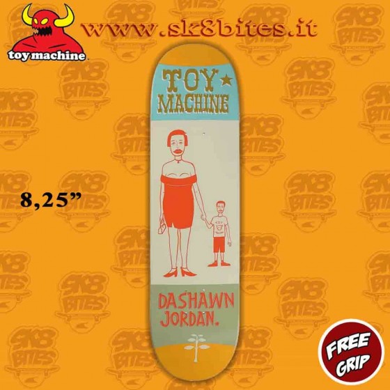 Toy Machine Pro Deshawn Kilgallen 8,25" Skate Street Deck