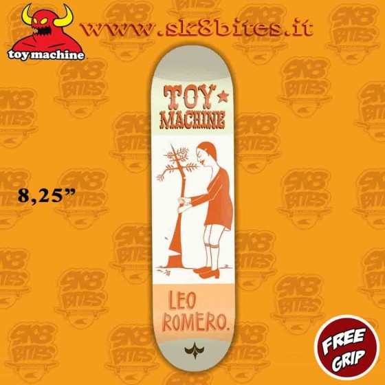 Toy Machine Pro Leo Romero Kilgallen 8,25" Skate Street Deck