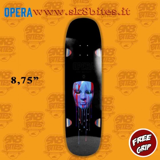 Opera Skateboards Sam Beckett Melt 8,75" Street Skateboard Pool Deck