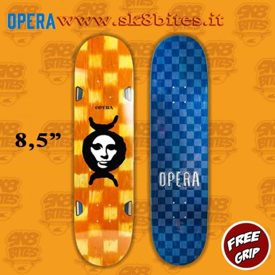 Opera Skateboards Dye Mask 8,5" Street Skateboard Pool Deck