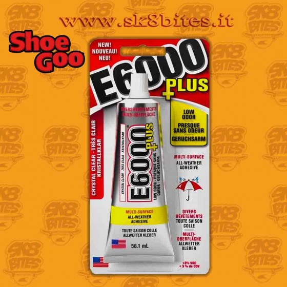E6000 Plus Craft Clear Glue Multi Surface Skateboard Shoes