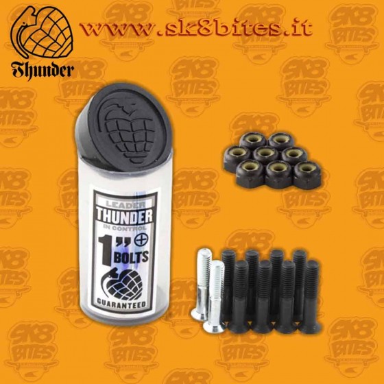 Thunder Pack Phillips Bolts 1" Bolts and Nuts Longboard Skateboard Street Cruising Hardware