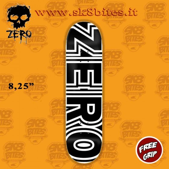 Zero Classic Bold 8.25" Skate Street Bowl Deck