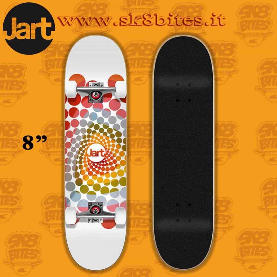 Jart Spiral 8" Complete Skate Street Skatepark Deck