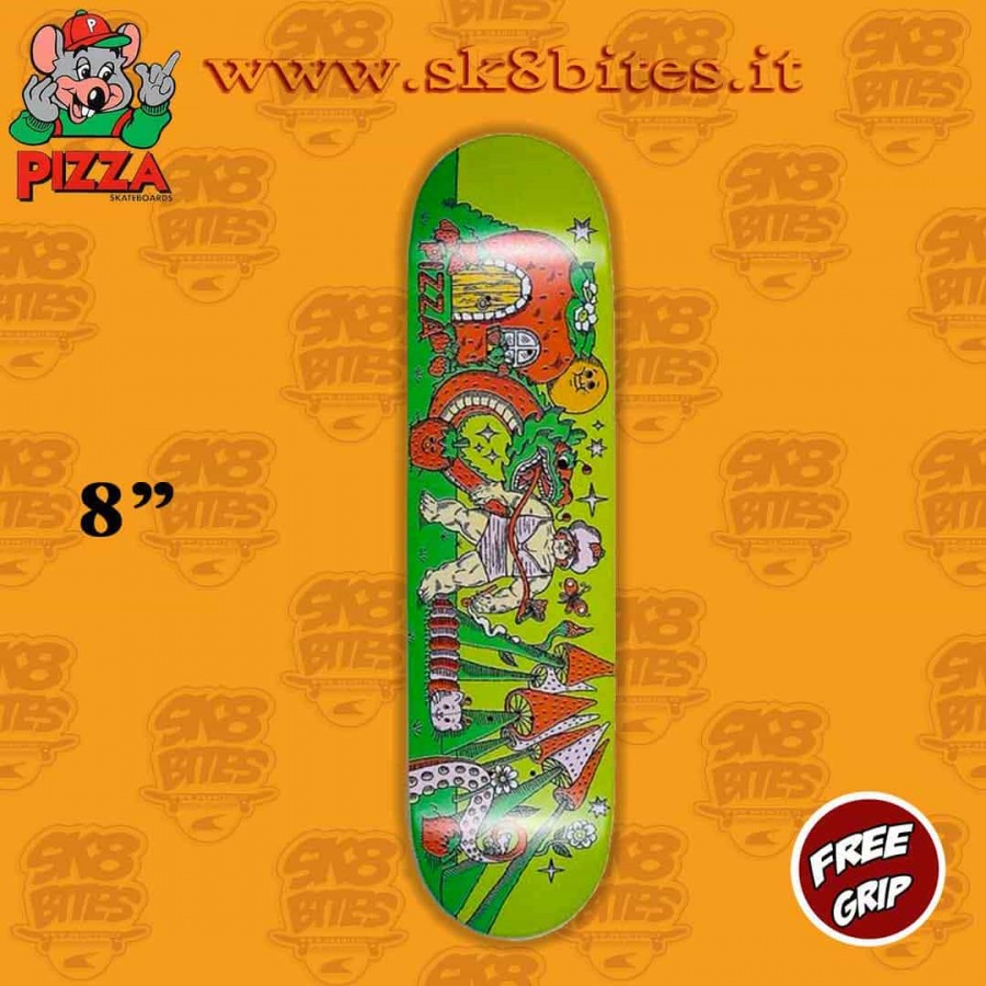 Pizza Skateboards Beefcake 8" Skate Street Deck