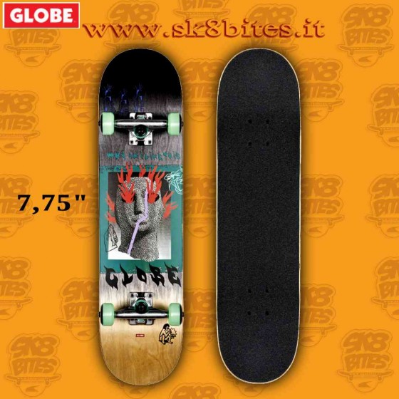 Globe G1 Firemaker Black Natural 7,75″ Complete Skateboard Deck